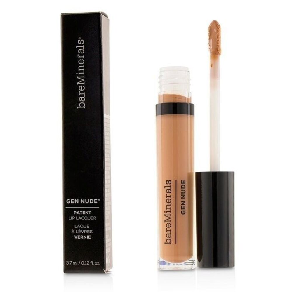 bareMinerals GEN NUDE Patent Lip Lacquer YAAAS Beige Lipgloss DISCONTINUED NOS